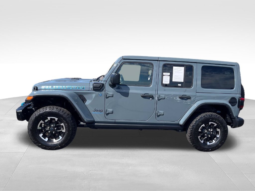 Used 2024 Gray Jeep Rubicon 4xe image 2