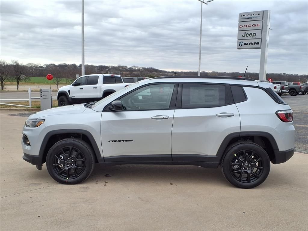 New 2026 Silver Zynith Metallic Clear-Coat Exterior Paint Jeep Latitude image 4