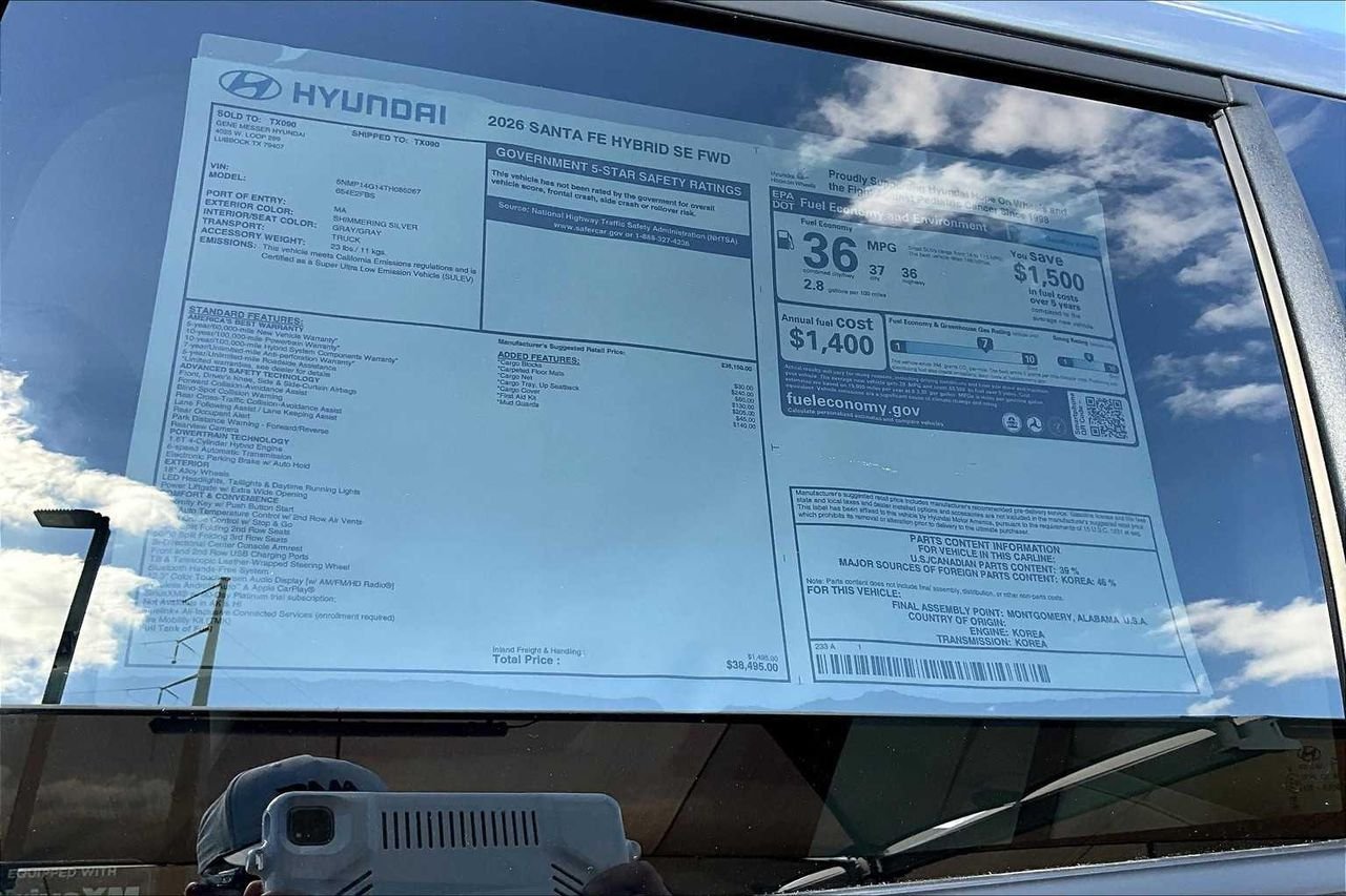 2026 Hyundai Santa Fe SE - Photo 20