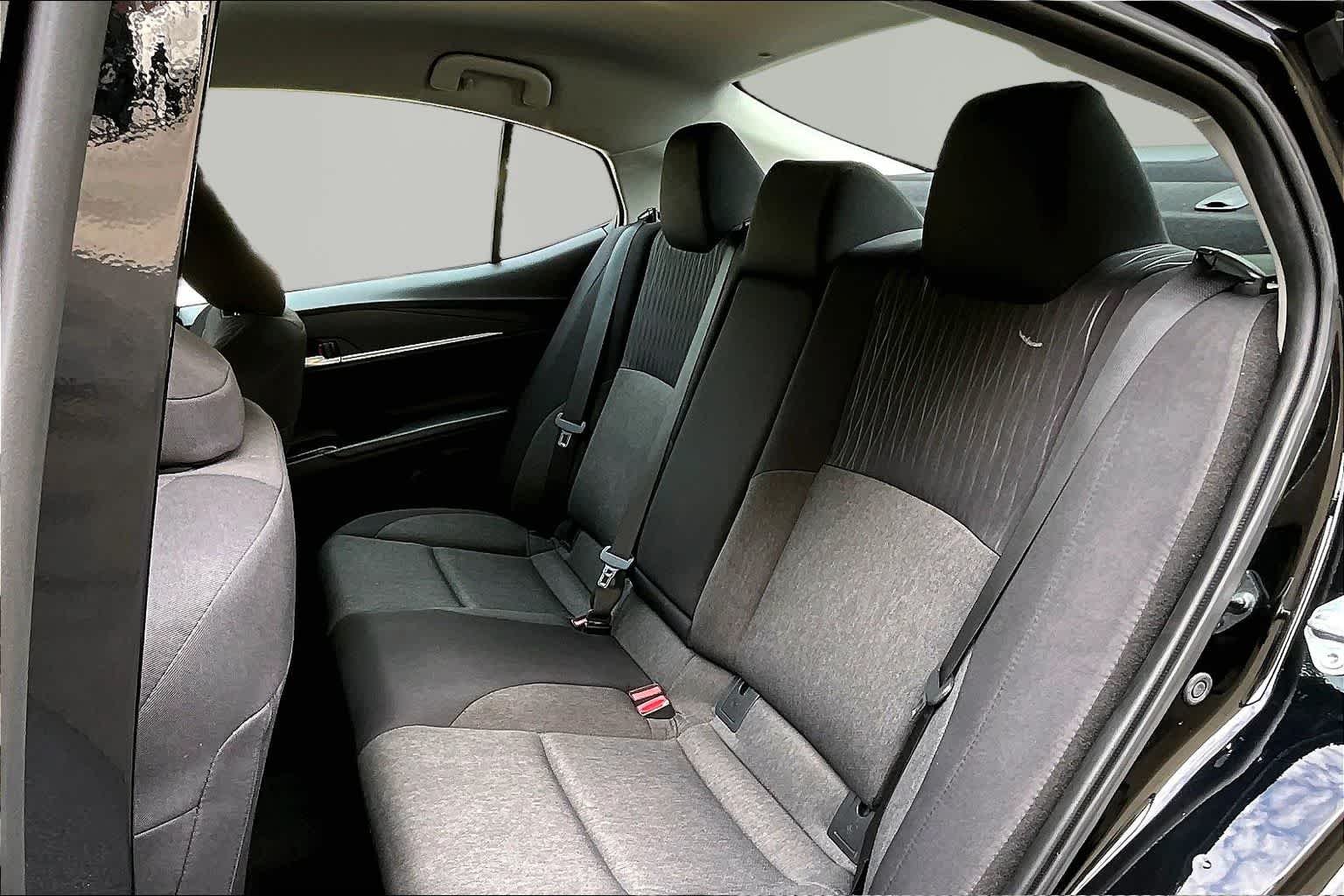 Certified Used 2025 Midnight Black Metallic Toyota LE image 39