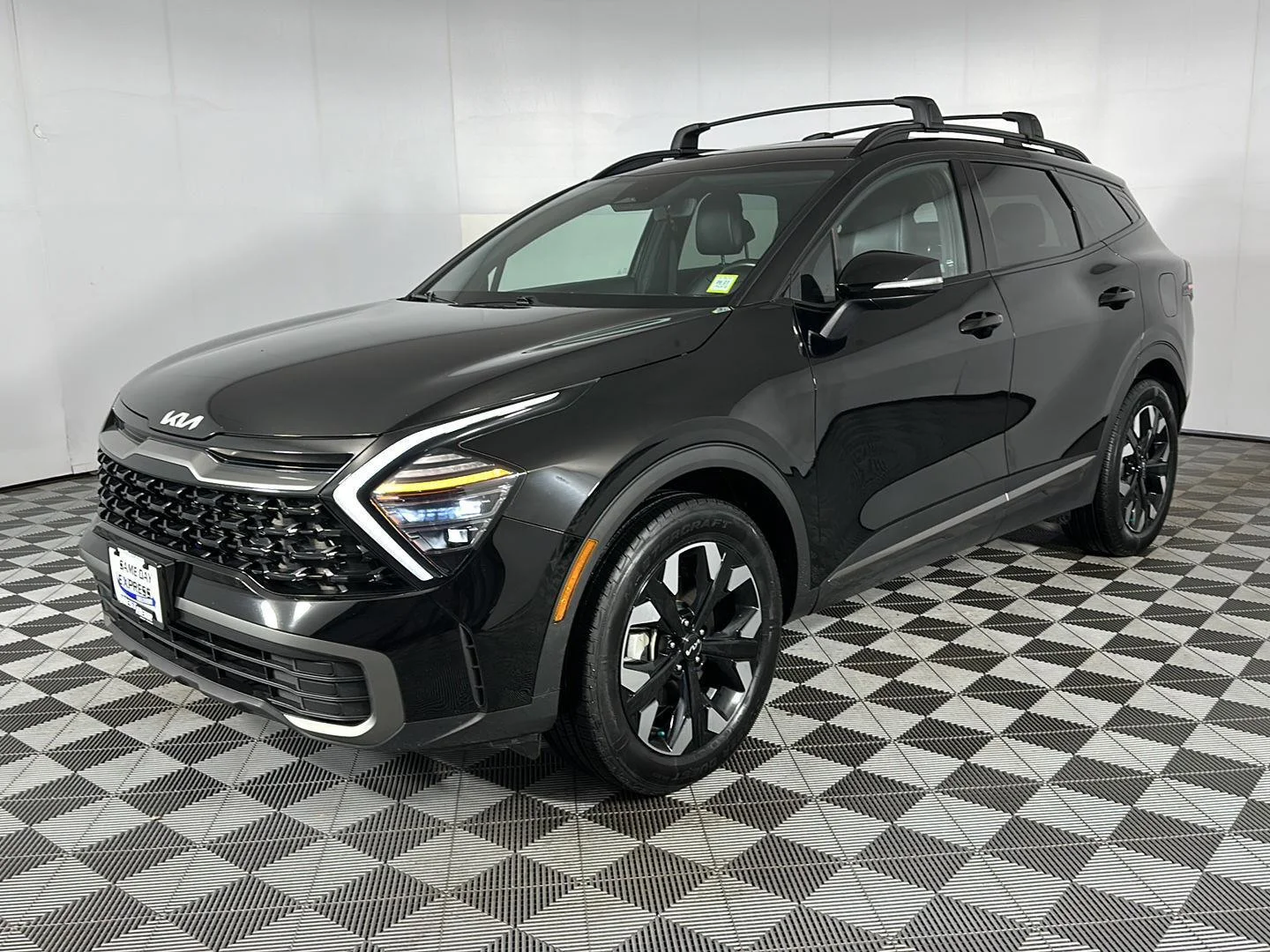 Used 2024 Ebony Black Kia X-Line image 3