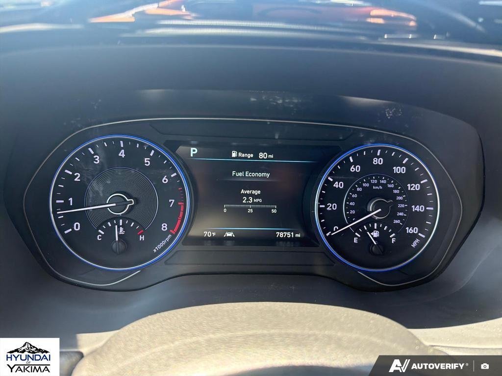 Used 2020 Hyper White Hyundai SEL image 15