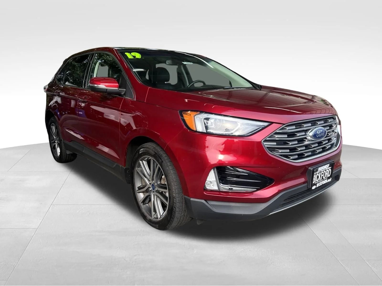 Used 2019 Red Ford Titanium image 3