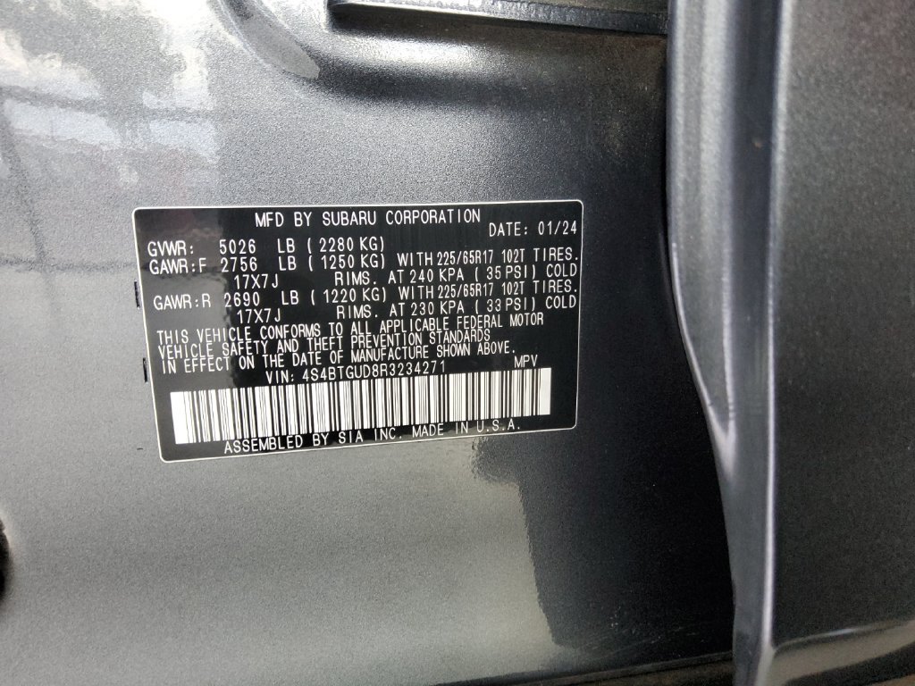Used 2024 Gray Subaru Wilderness image 20