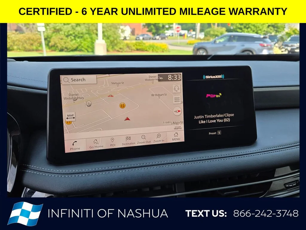 Certified Used 2023 Black INFINITI LUXE image 25