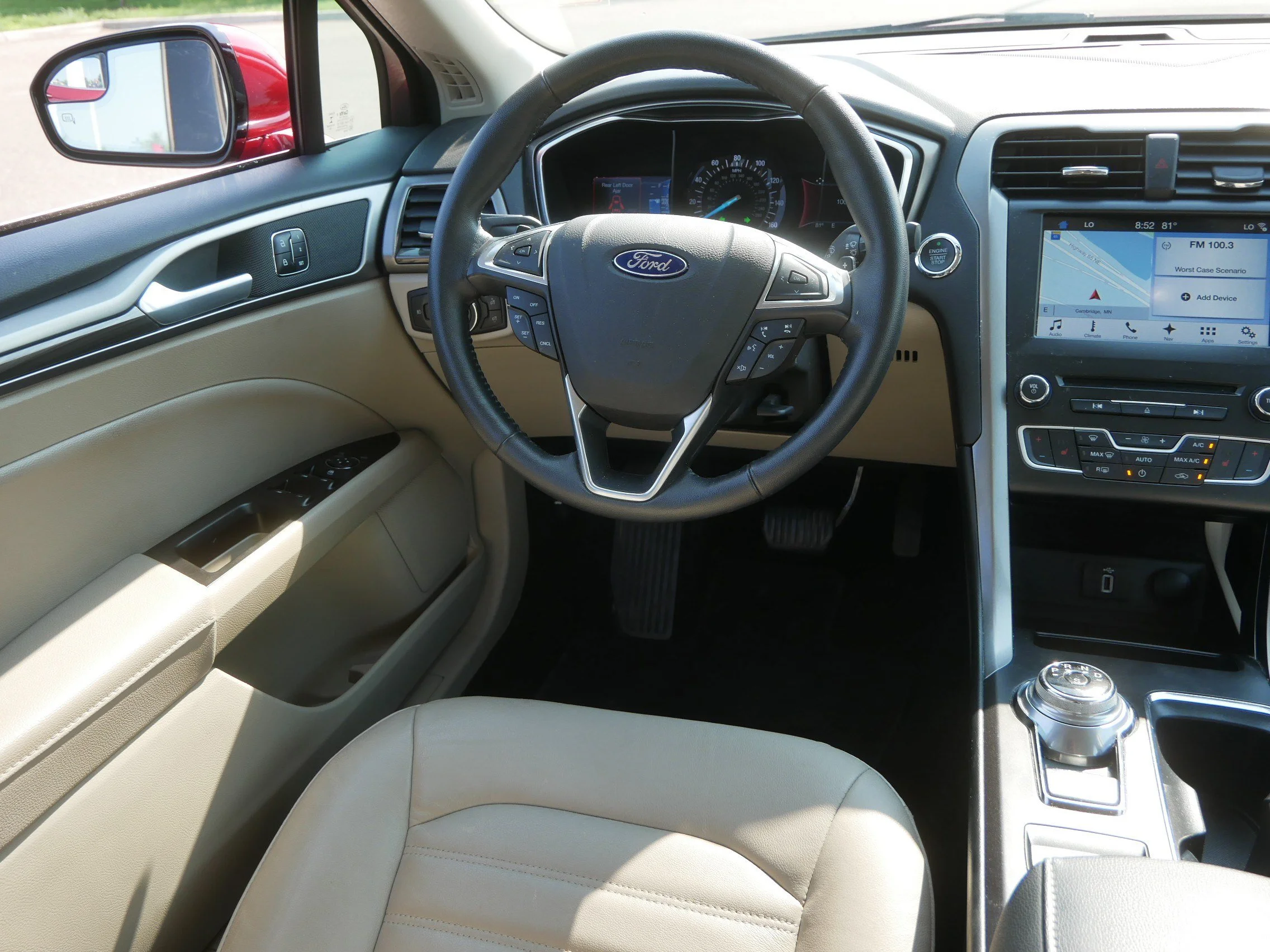 Used 2017 Ruby Red Metallic Tinted Clearcoat Ford SE image 9