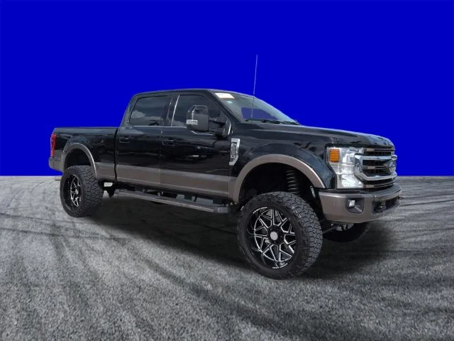 Certified Used 2021 Super Black Ford King Ranch image 2