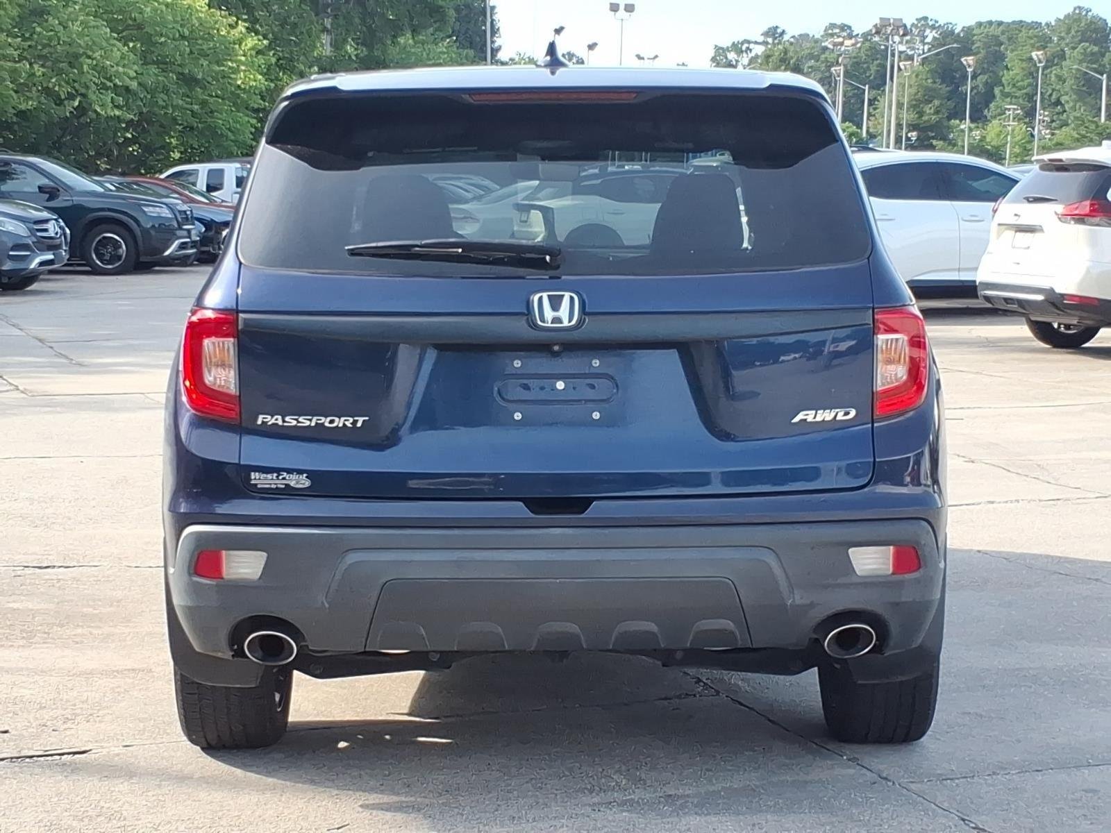 Used 2021 Obsidian Blue Pearl Honda EX-L image 8