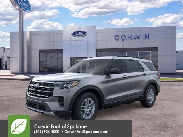 New 2026 Carbonized Gray Metallic Ford Active image 3