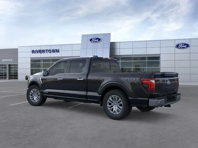 New 2025 Agate Black Metallic Ford Lariat® image 4