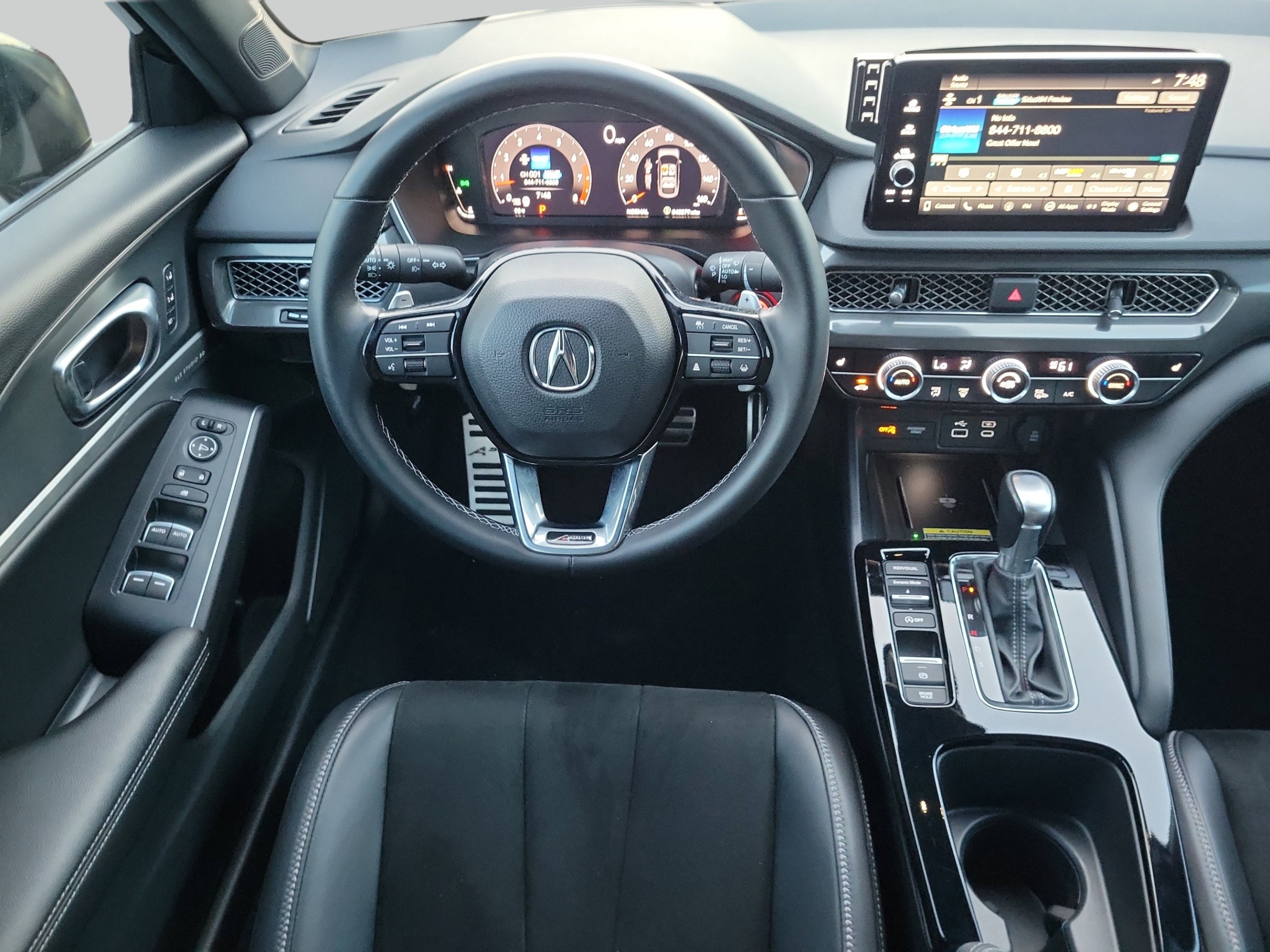 Used 2023 Majestic Black Pearl Acura A-Spec Tech Package image 13