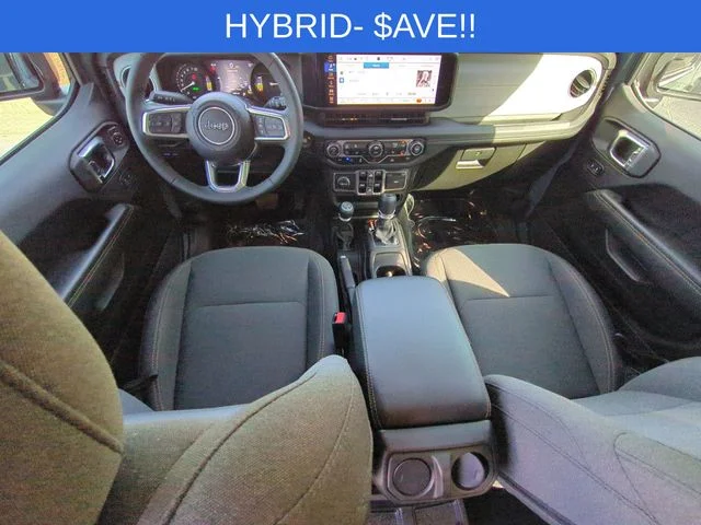 Used 2025 Gray Jeep Sahara 4xe image 28