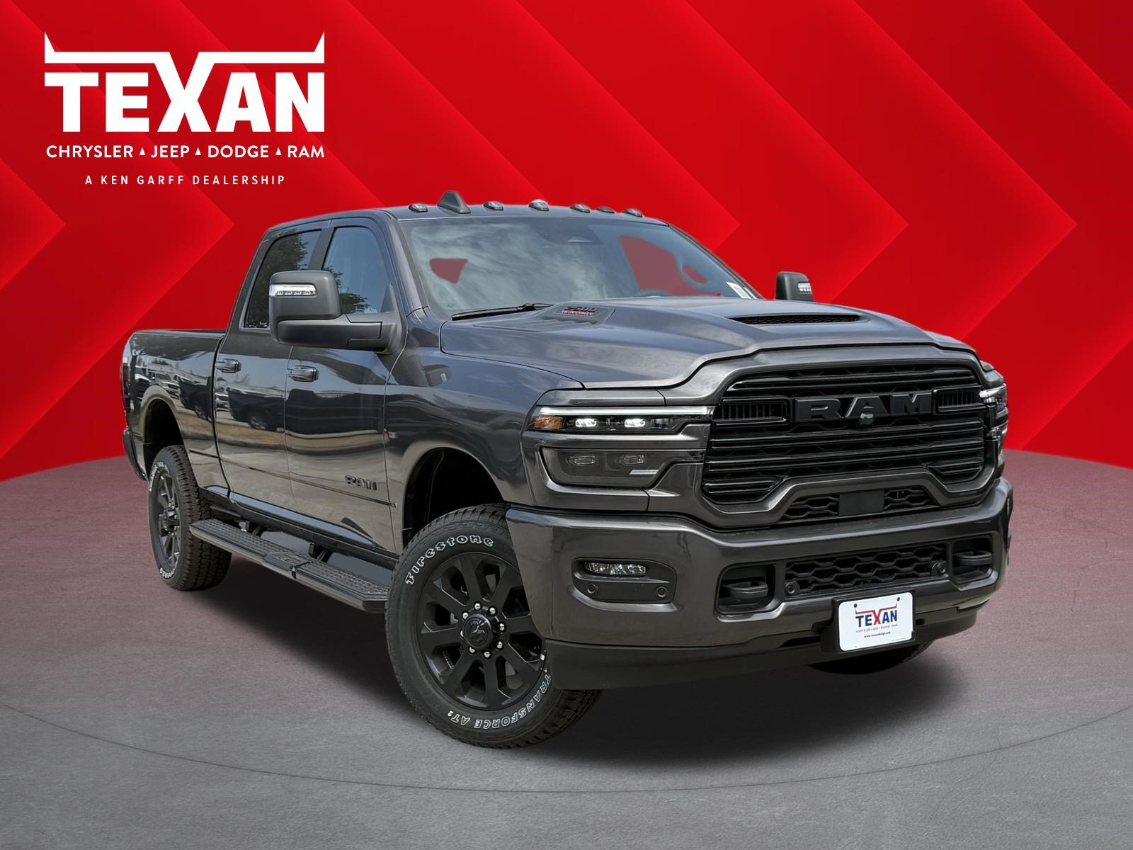 New 2026 Granite Crystal Metallic Clear-Coat Exterior Paint RAM Laramie image 1