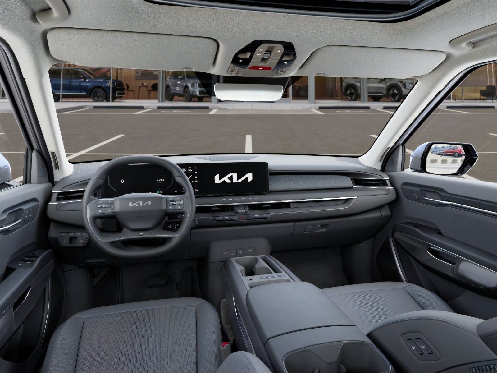 New 2026 Glacial White Pearl Kia Light Long Range RWD image 14