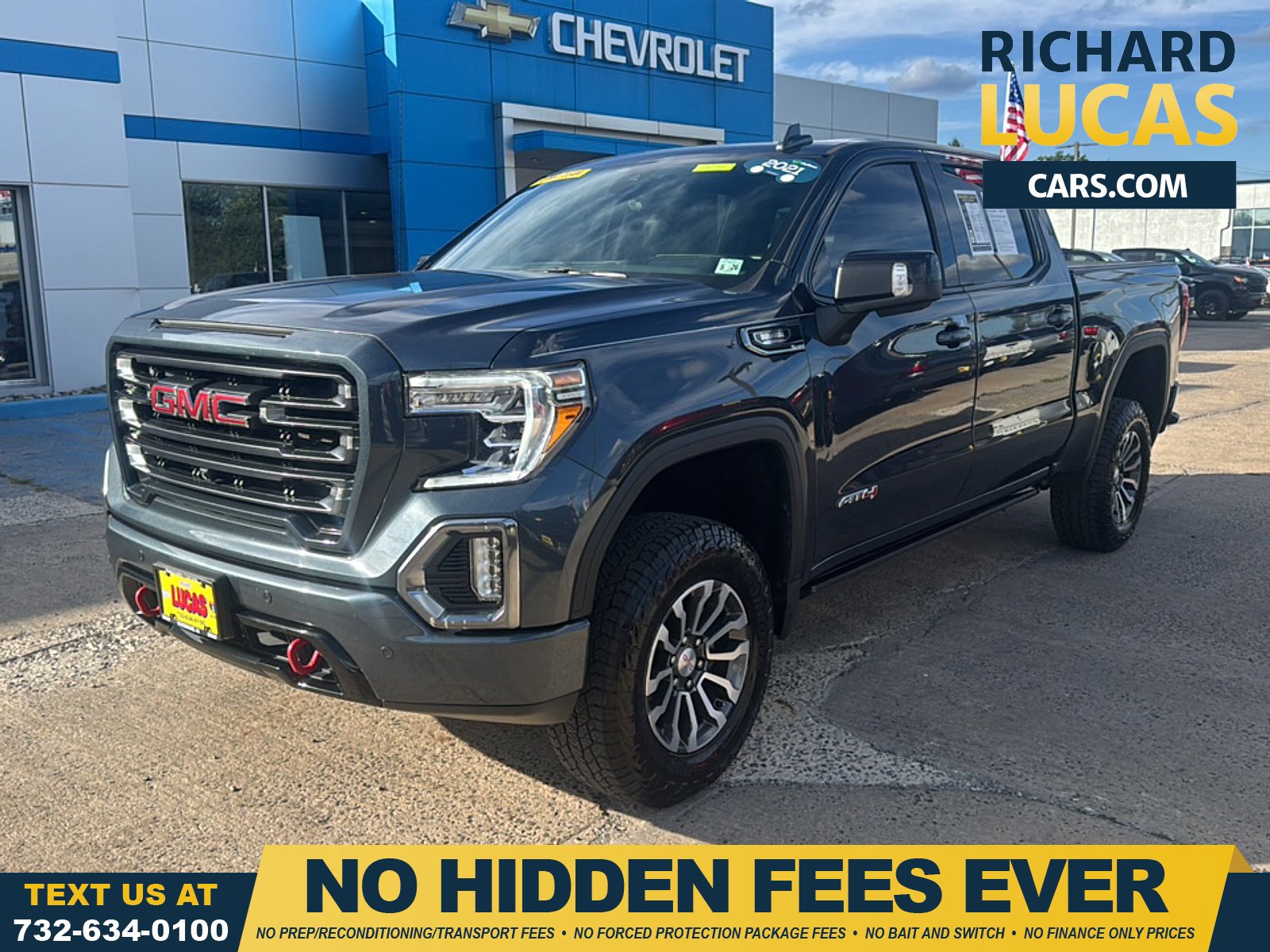  2021 GMC Sierra 1500 AT4 Crew Cab 4WD   