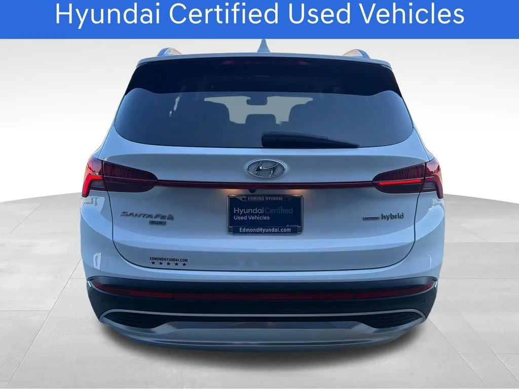 Certified Pre-Owned 2023 Hyundai Santa Fe Hybrid Blue