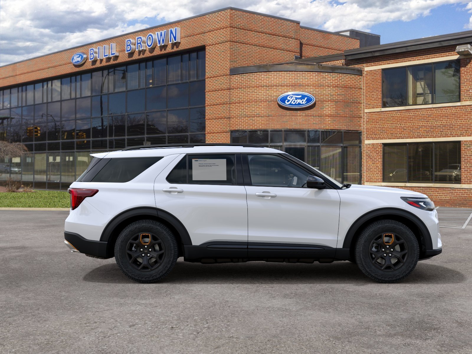 New 2027 Star White Metallic Tri-Coat Ford Tremor image 5