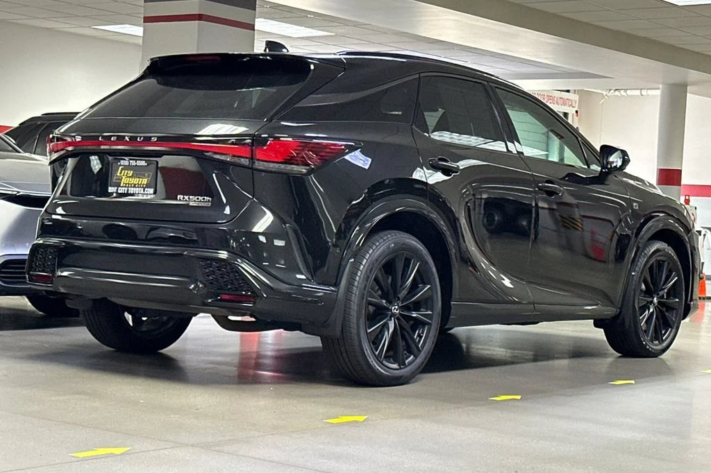 Used 2024 Black Lexus 500h F SPORT Performance image 4