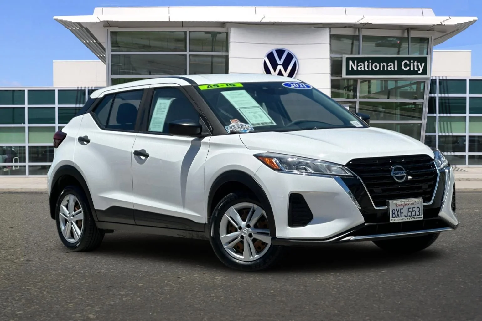 Used 2021 Nissan Kicks S with VIN 3N1CP5BV9ML509918 for sale in National City, CA