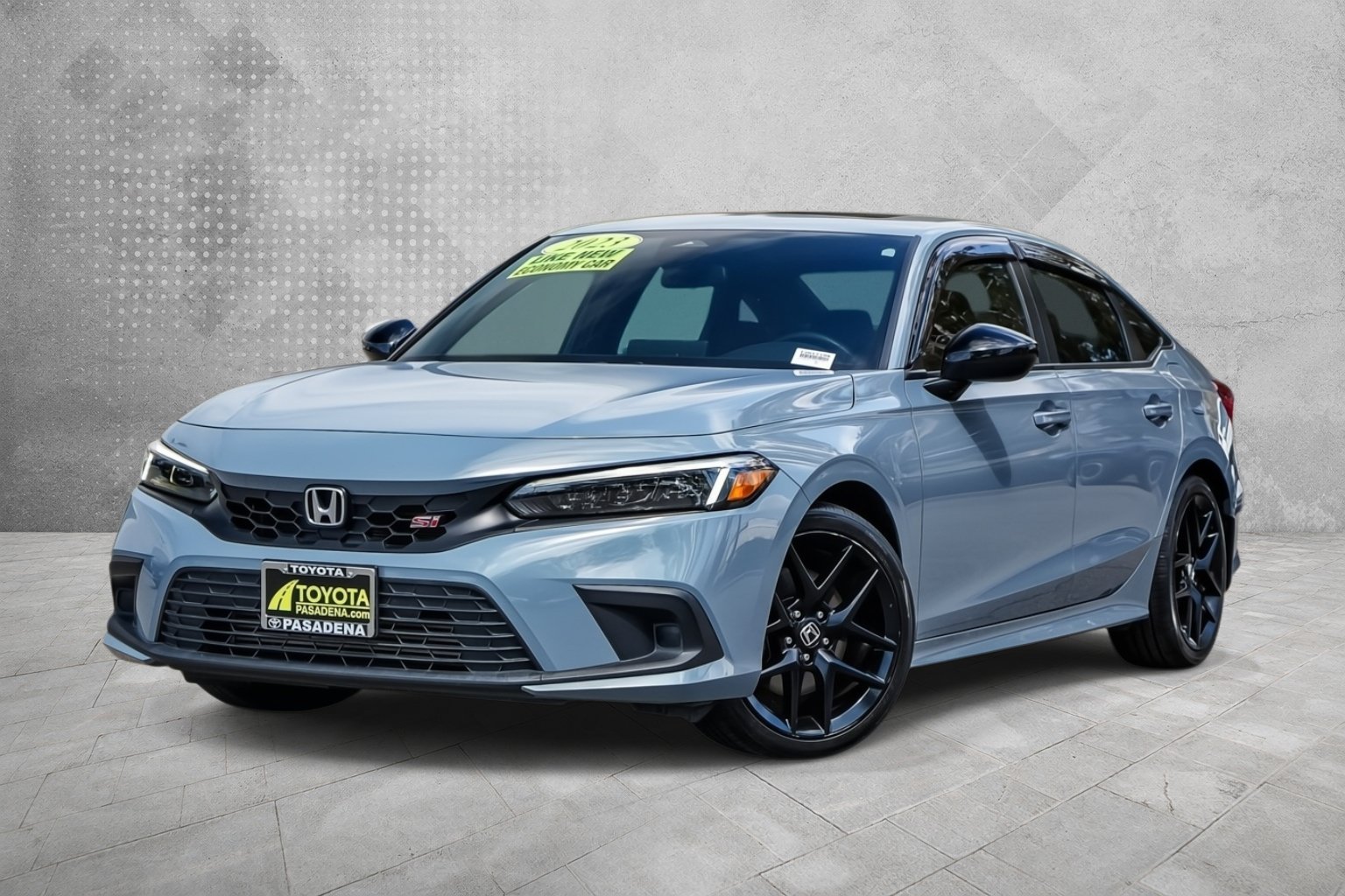 Used 2023 SONIC GRAY PRL Honda 4DR MT image 1