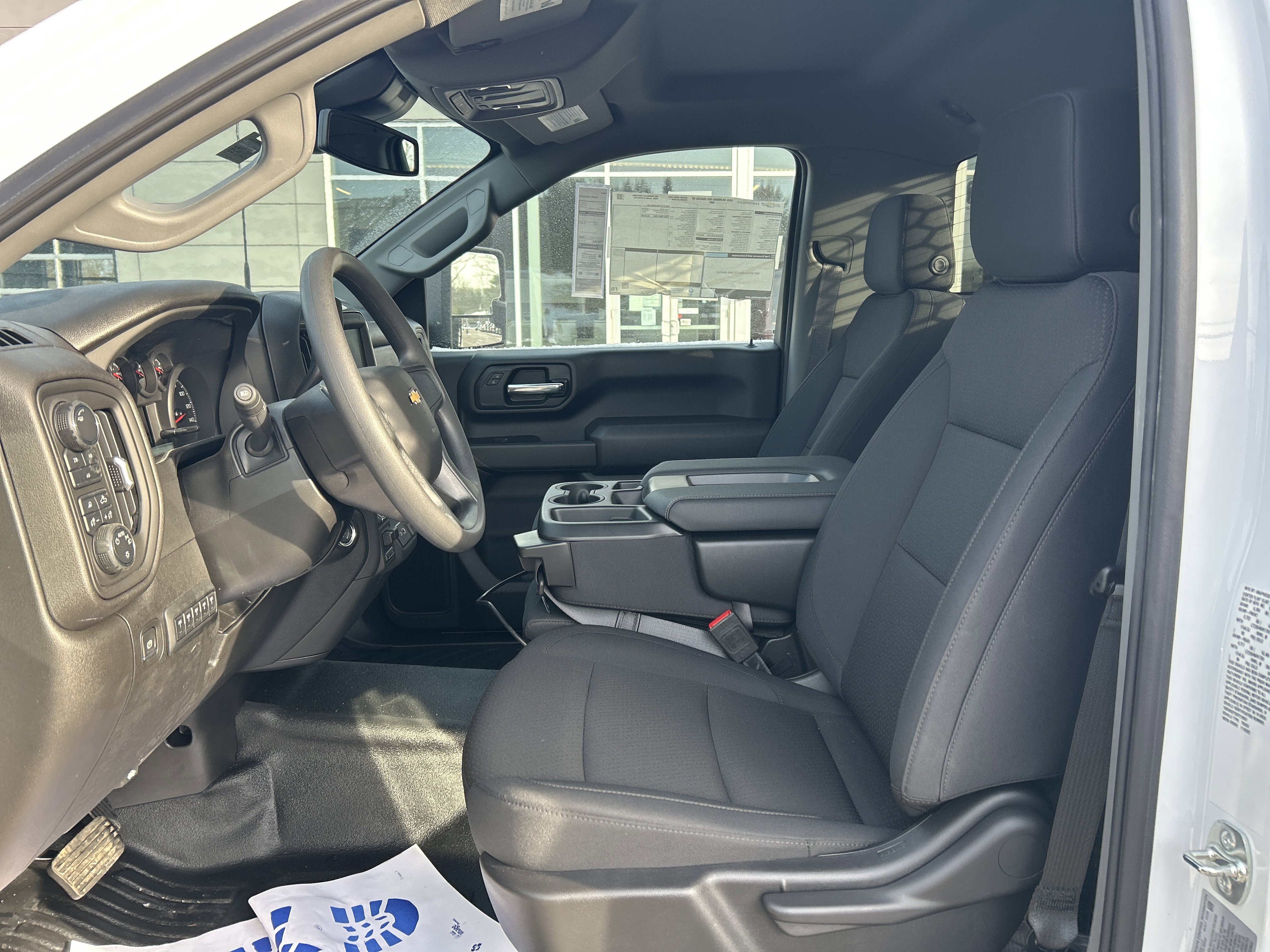 New 2025 Summit White Chevrolet Work Truck image 8