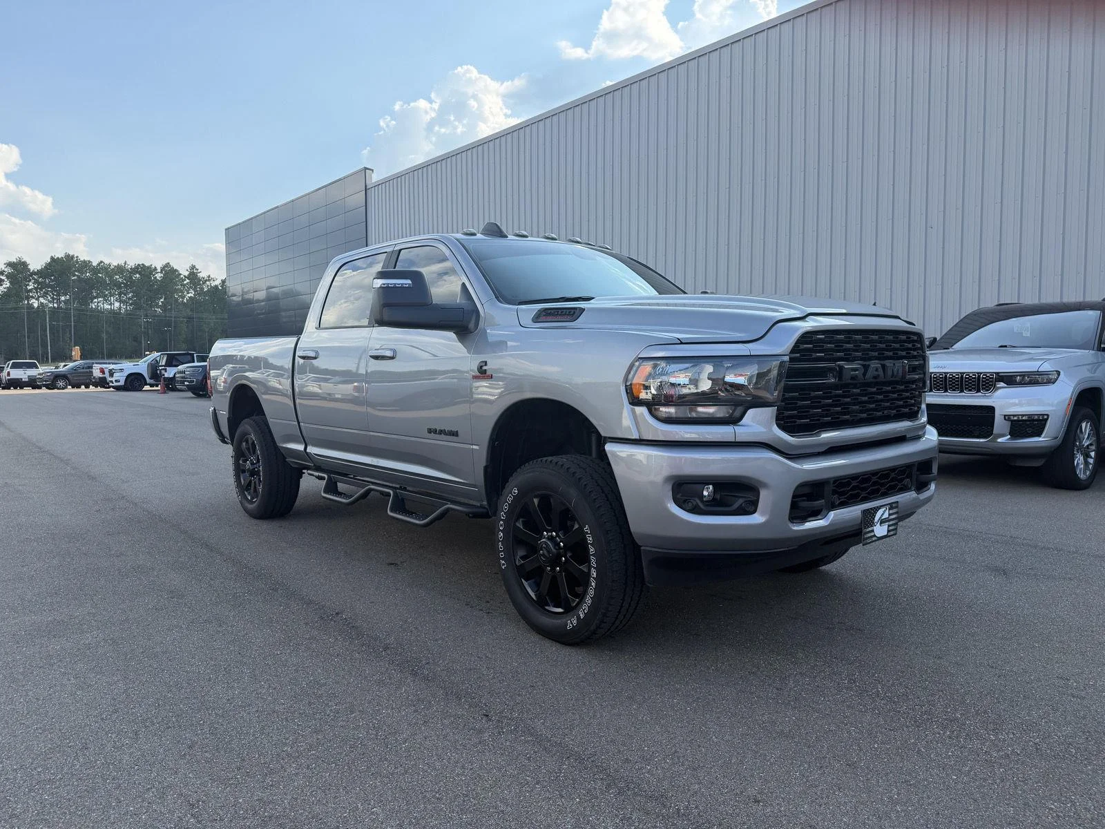 Used 2024 Billet Silver Metallic Clearcoat Ram Big Horn image 3