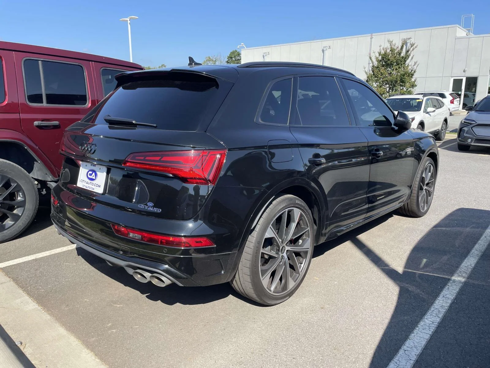 Used 2023 Mythos Black Metallic Audi Premium Plus image 4