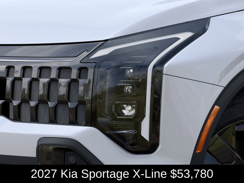 New 2027 Glacial White Pearl/Ebony Black Roof Kia X-Line image 10