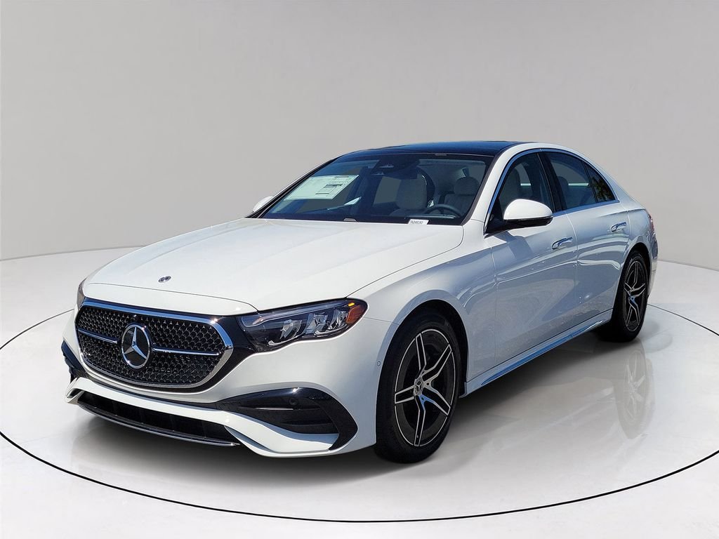 New 2026 Polar White Mercedes-Benz E 350 image 3