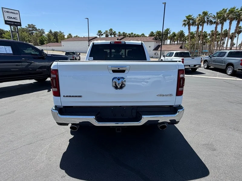 Used 2022 Bright White Clea Ram Laramie image 4