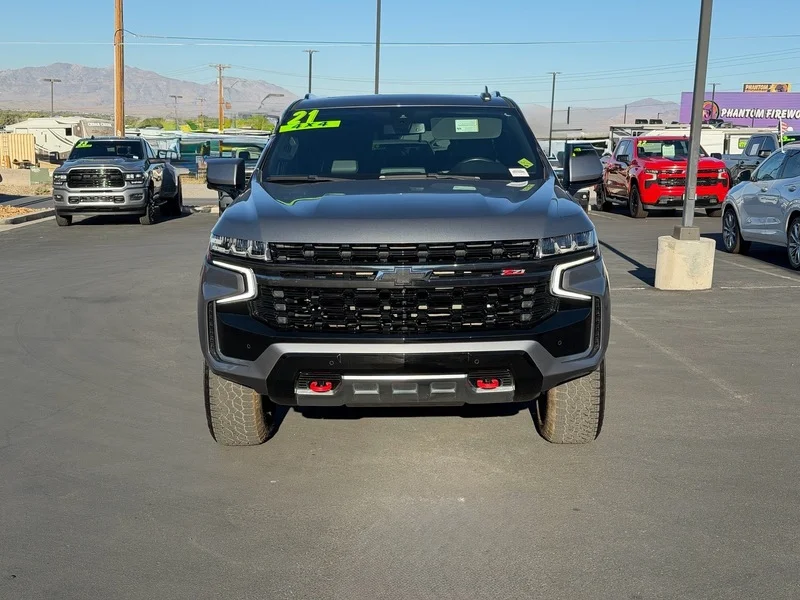 Used 2021 SATIN STEEL METALLIC Chevrolet Z71 image 8