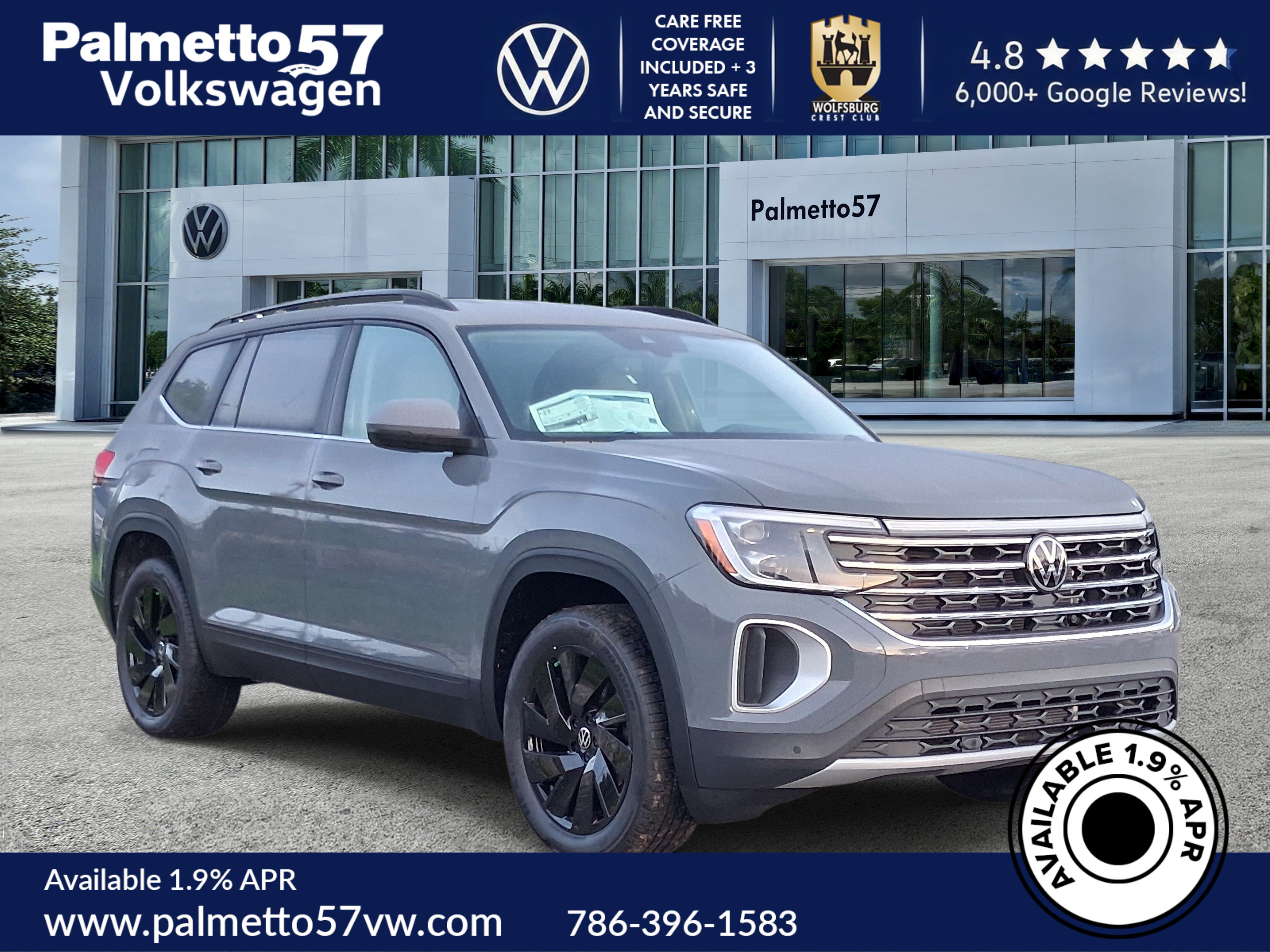 New 2026 Gray Volkswagen 2.0T SE w/Technology image 1