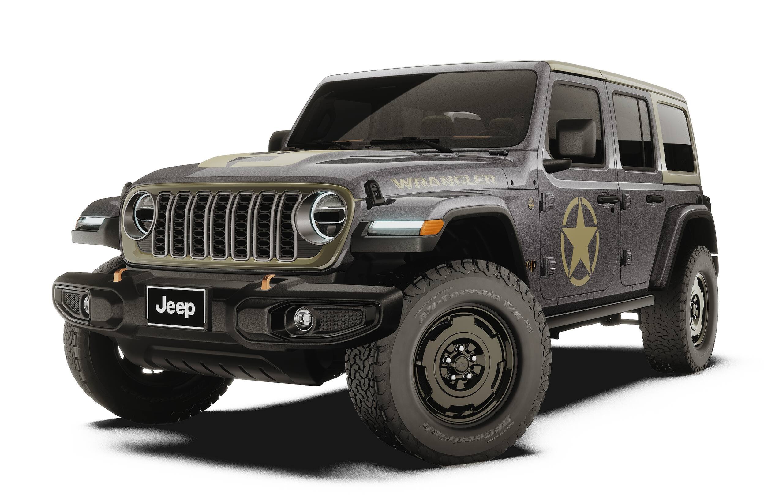 New 2027 Granite Crystal Metallic Clear-Coat Paint Jeep Willys image 1