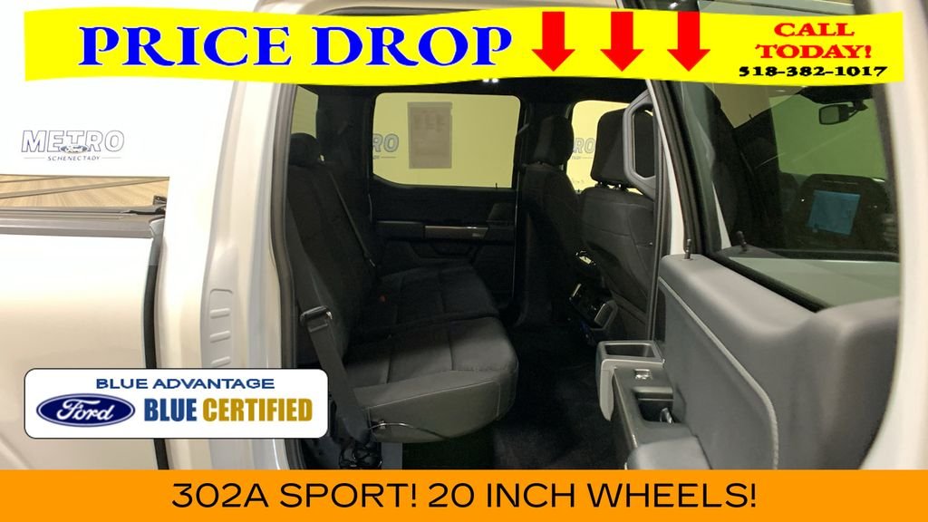 Certified Used 2022 White Metallic Ford XLT image 15