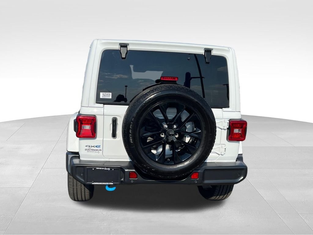 Used 2024 White Jeep Sahara 4xe image 4