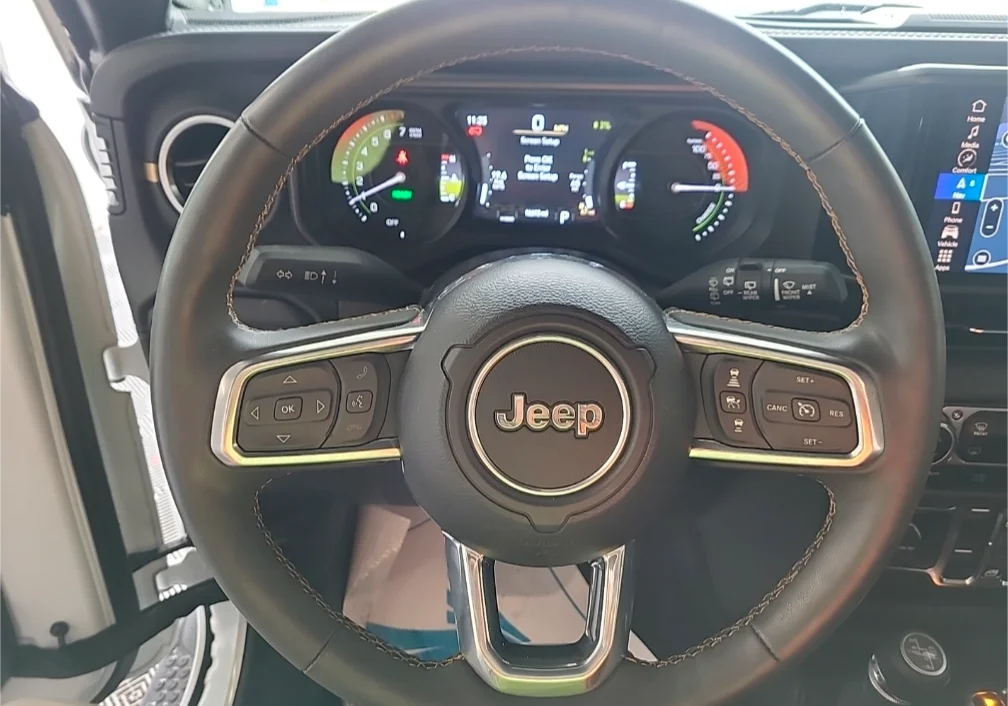 Used 2024 White Jeep Sahara 4xe image 14