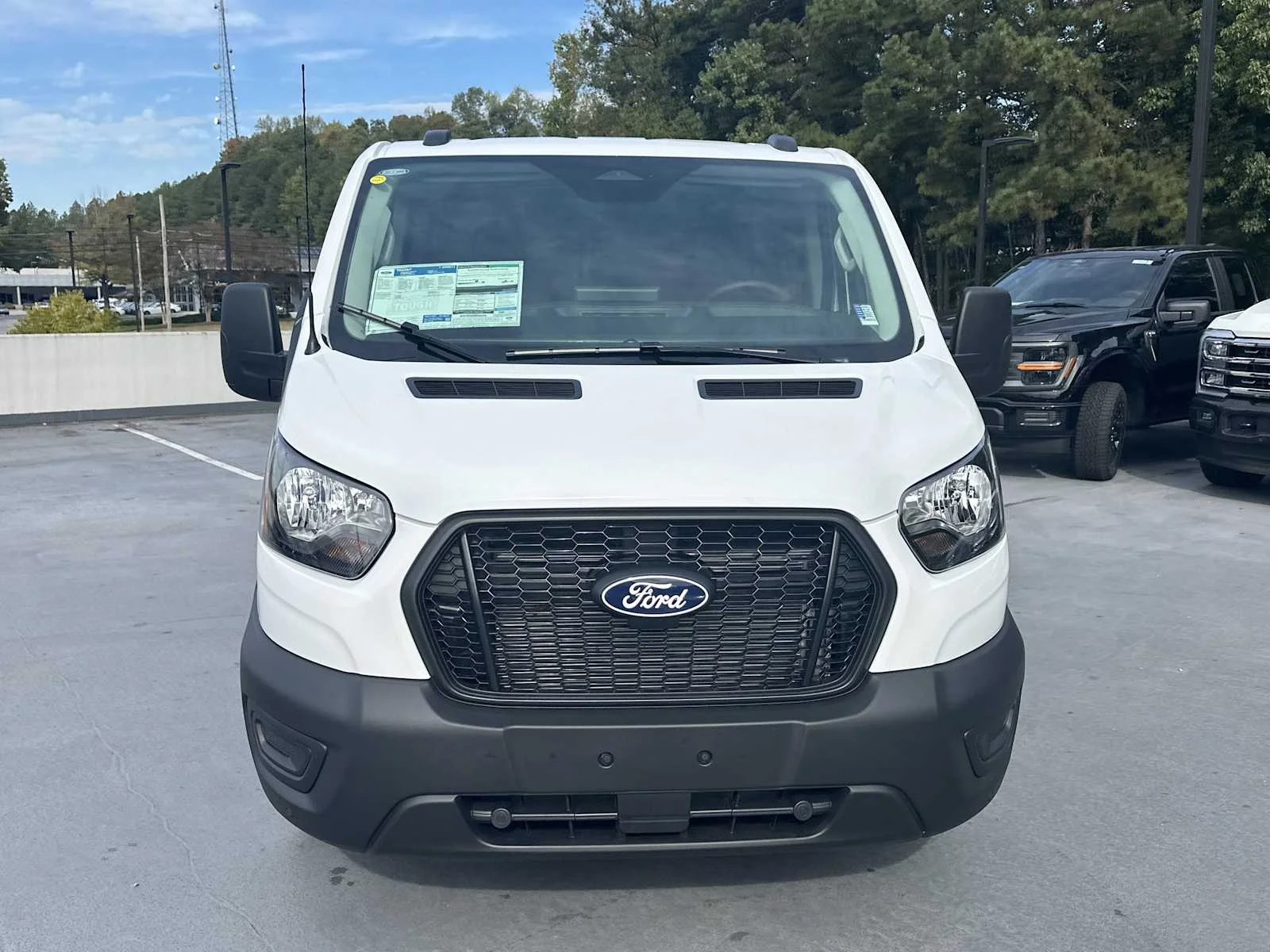New 2026 Oxford White Ford Cargo Van image 2