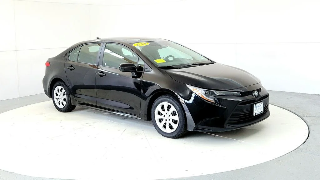 Certified Used 2024 Black Toyota LE image 7