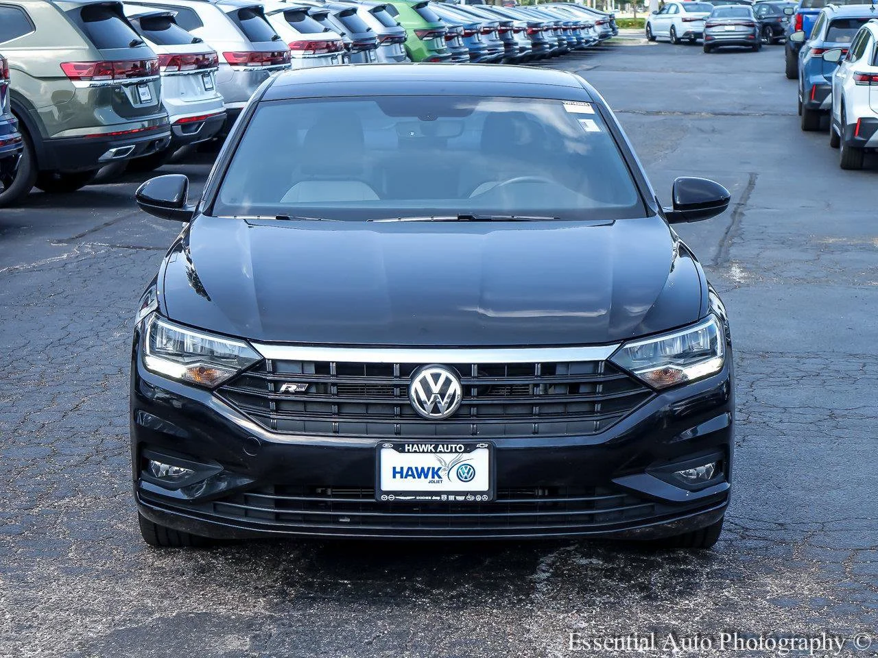 Used 2020 Deep Black Pearl Volkswagen R-Line image 1
