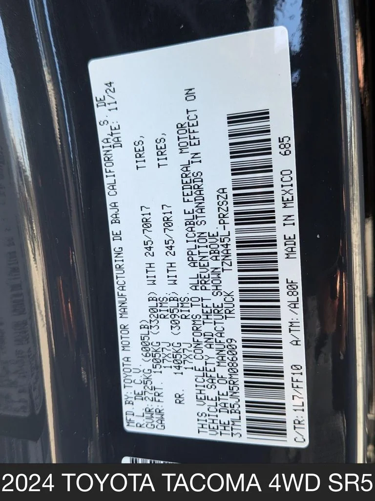 Used 2024 Gray Toyota SR5 image 22