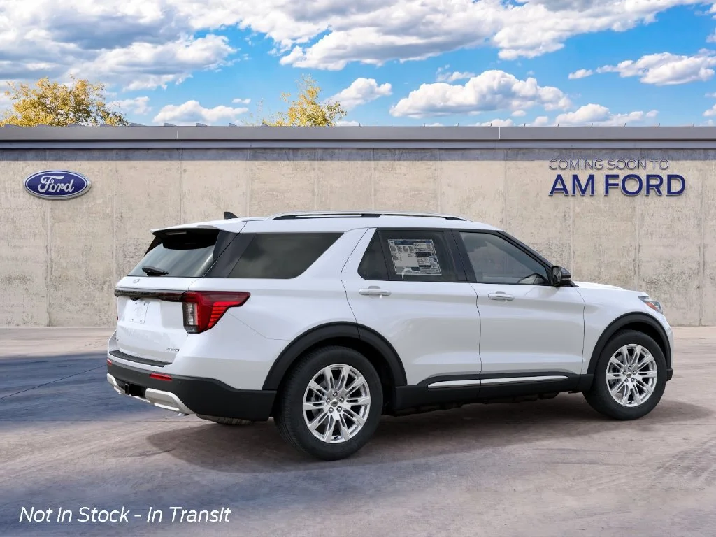 New 2027 Star White Metallic Tri-Coat Ford Platinum™ image 6