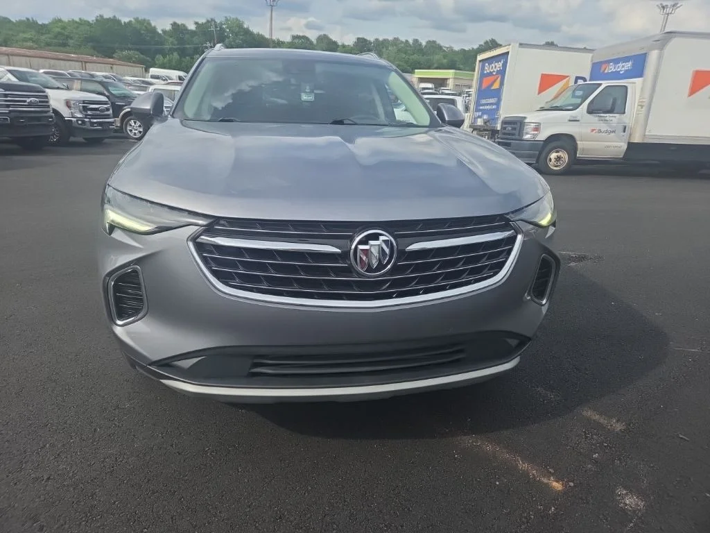 Used 2021 Satin Steel Gray Metallic Buick Preferred image 2