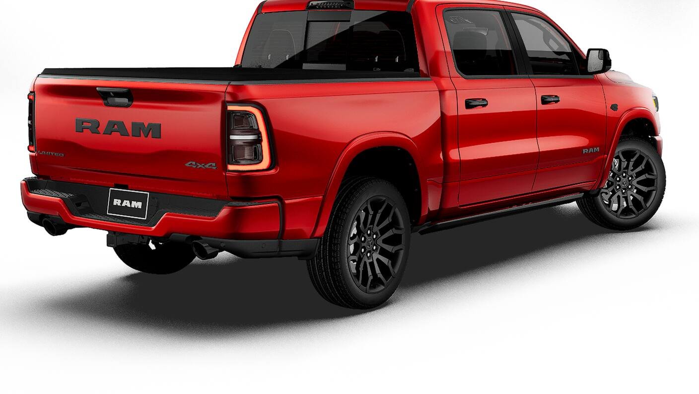 New 2027 Molten Red Pearl-Coat Exterior Paint RAM Limited image 2