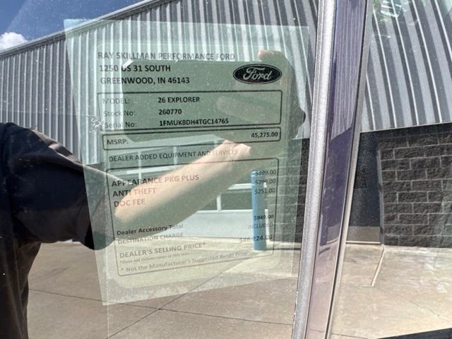 New 2026 Vapor Blue Metallic Ford Active image 2