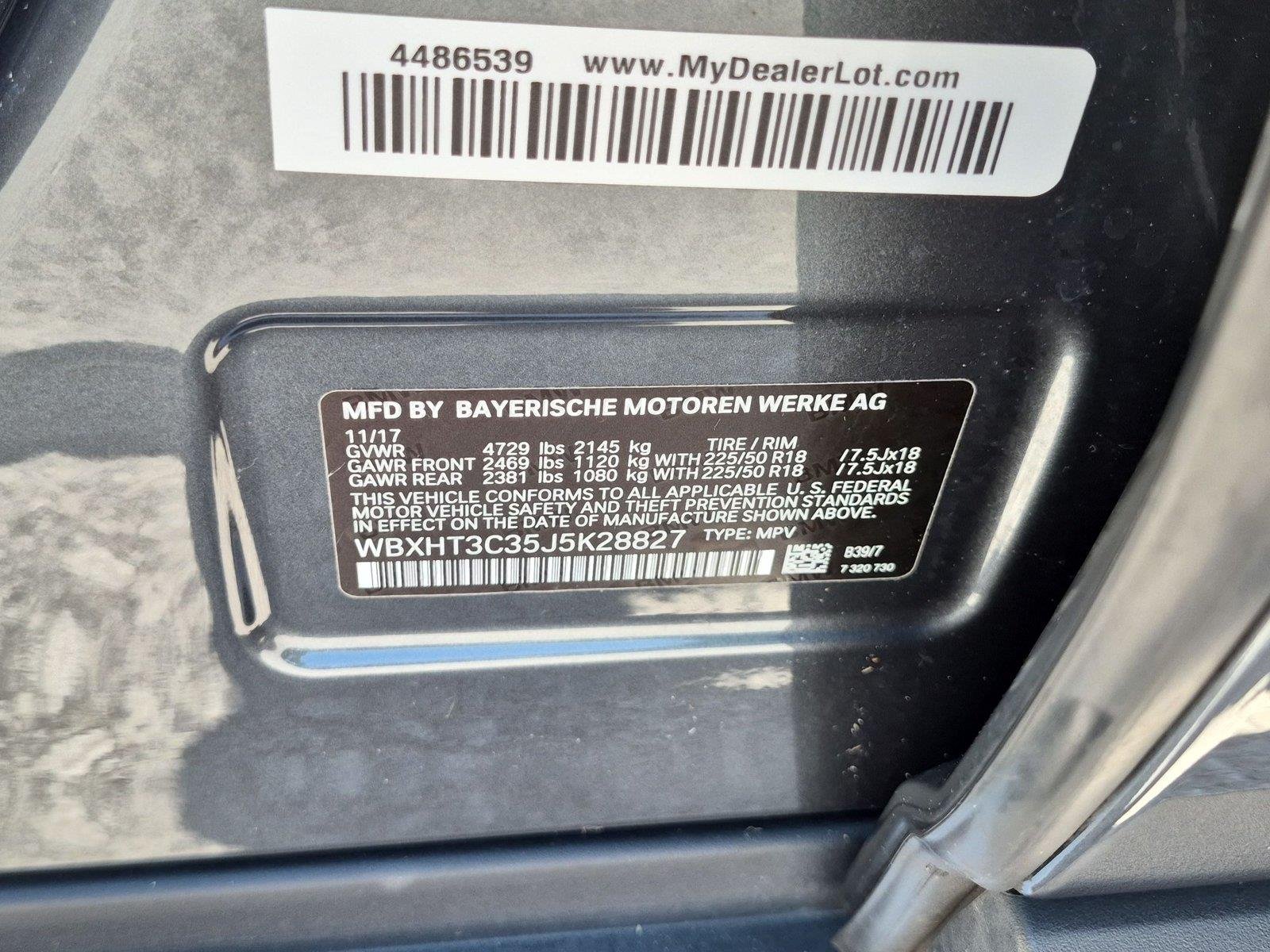 Used 2018 Mineral Gray Metallic BMW xDrive28i image 42
