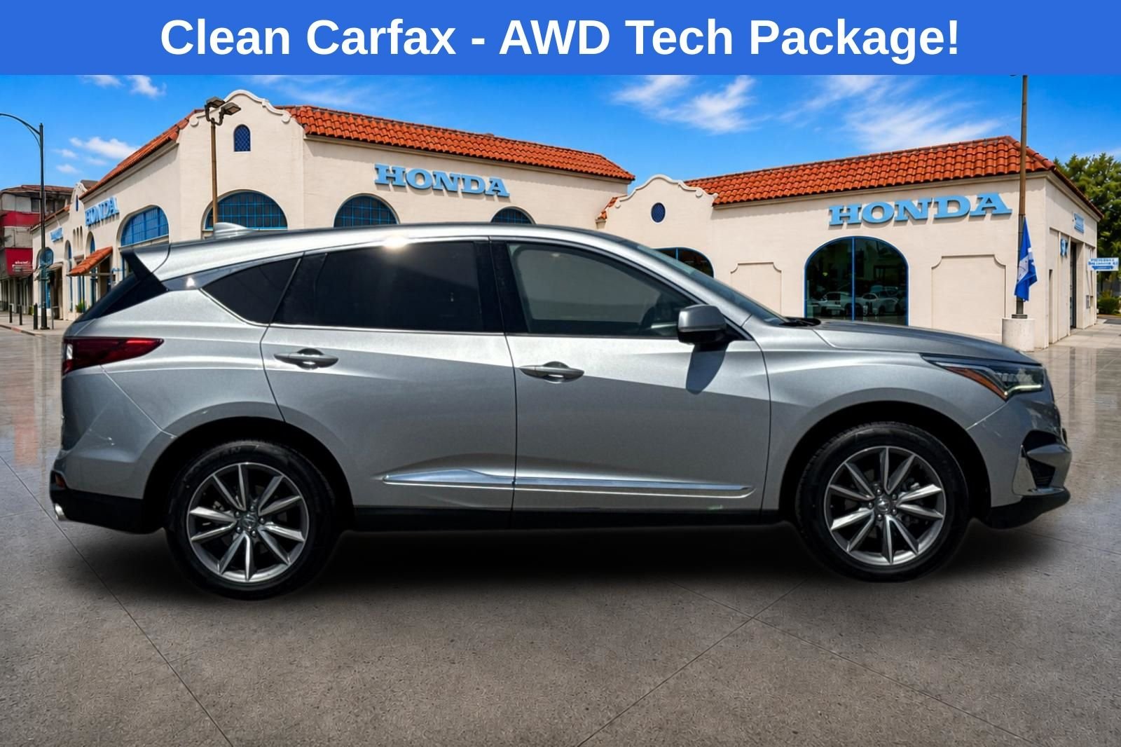 Used 2019 Lunar Silver Metallic Acura Technology Package image 3