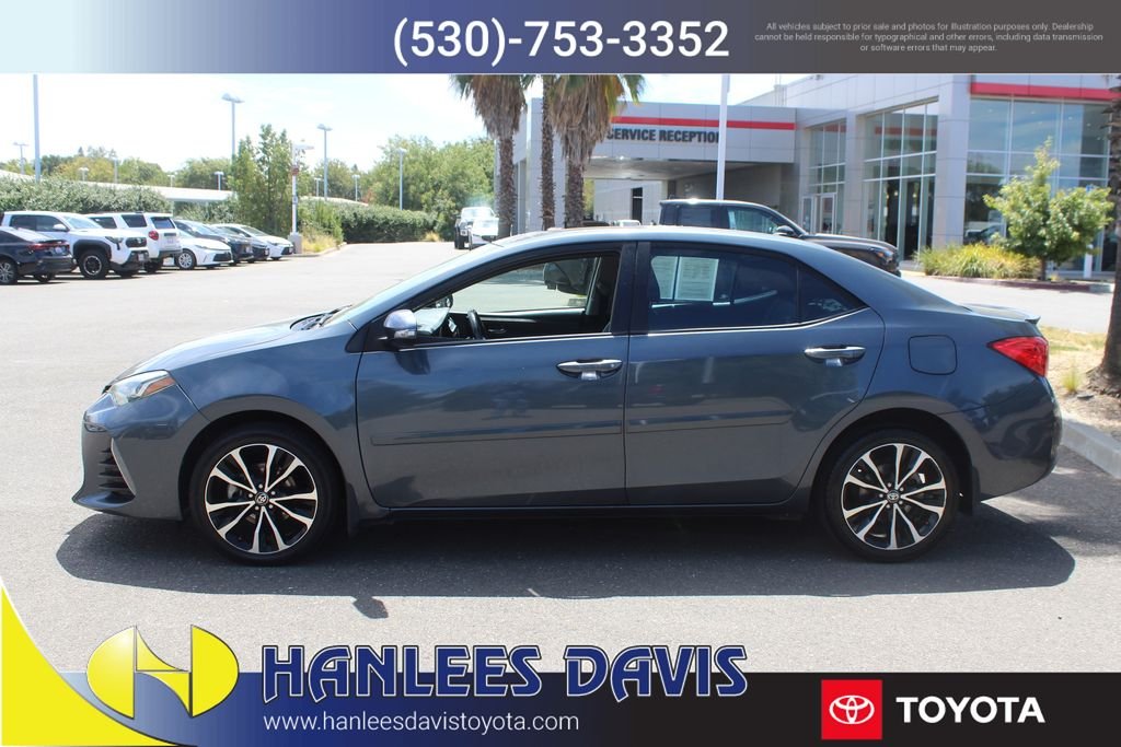 Used 2017 Toyota Corolla XSE with VIN 5YFBURHE9HP698711 for sale in Davis, CA