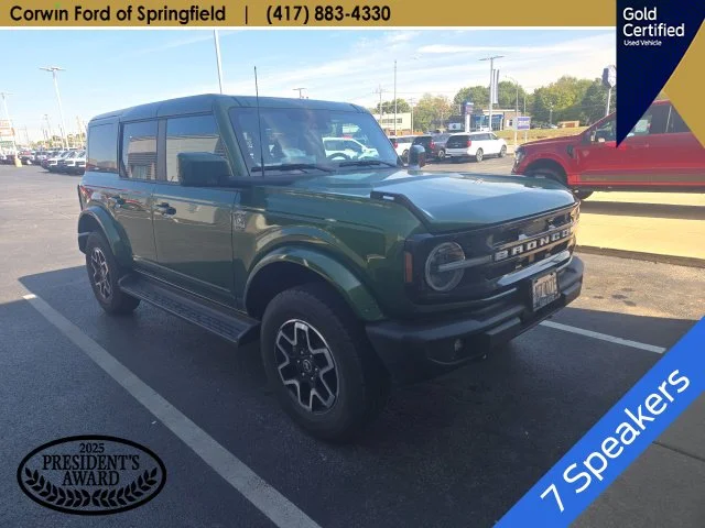 Certified Used 2025 Eruption Green Metallic Ford Outer Banks image 10