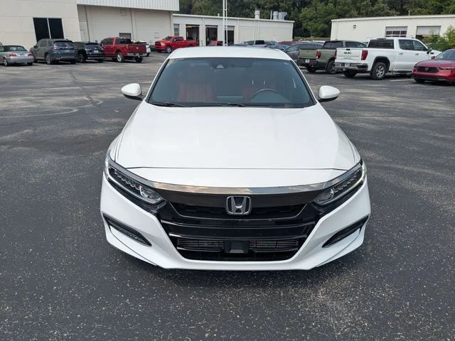 Used 2019 Platinum White Pearl Honda Sport image 4