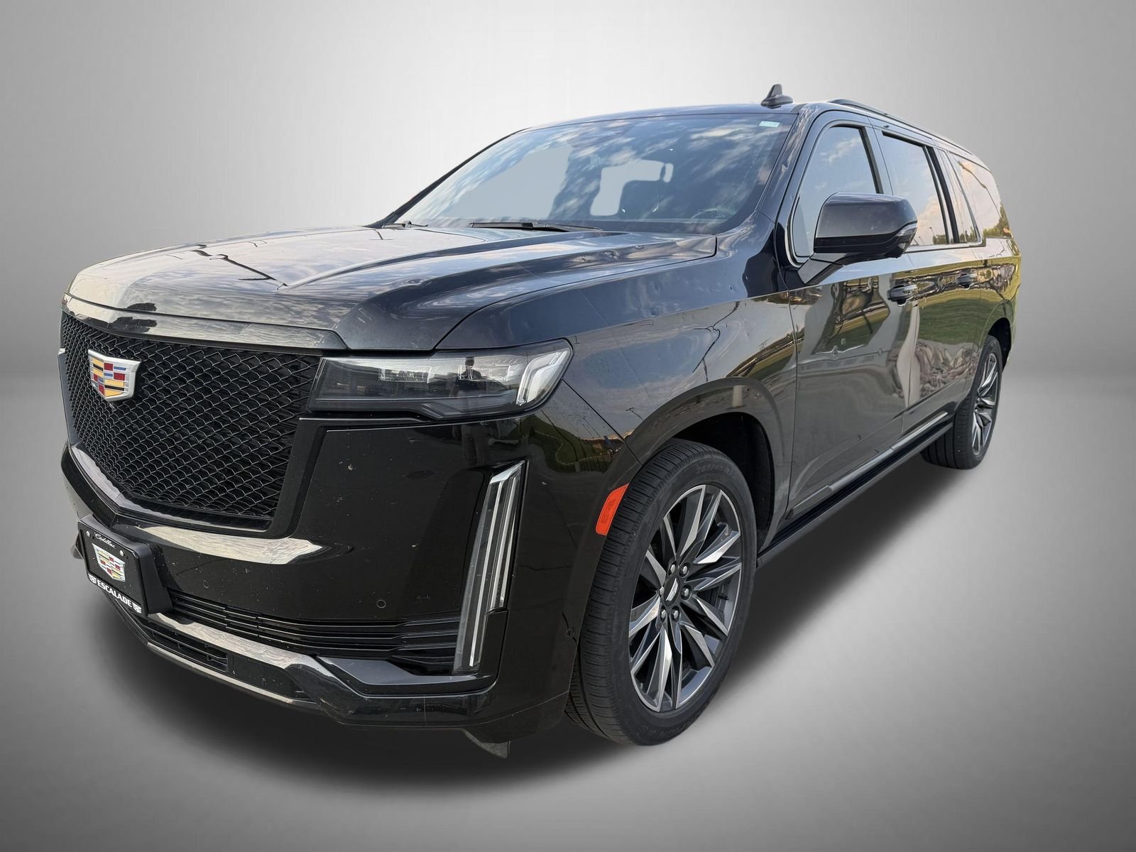 Used 2021 Black Cadillac Sport image 1